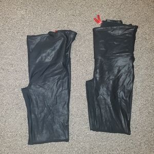 Spanx Faux Leather Leggings